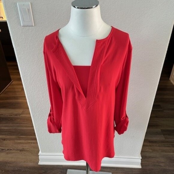 Chico's Women's Tunic Size 2 NWT - Picture 1 of 4